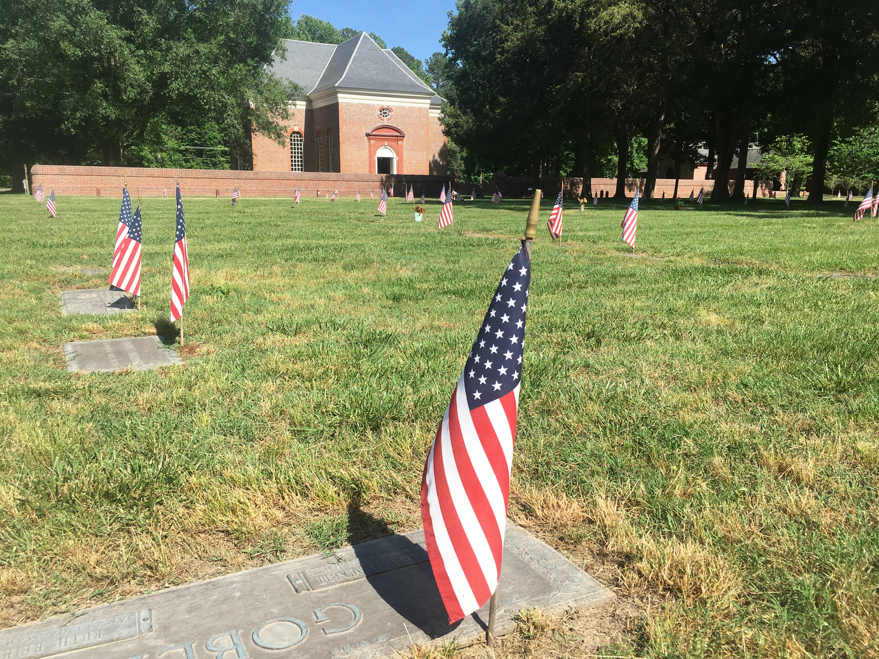 Memorial Day flags